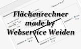Testartikel Flächenrechner in cm